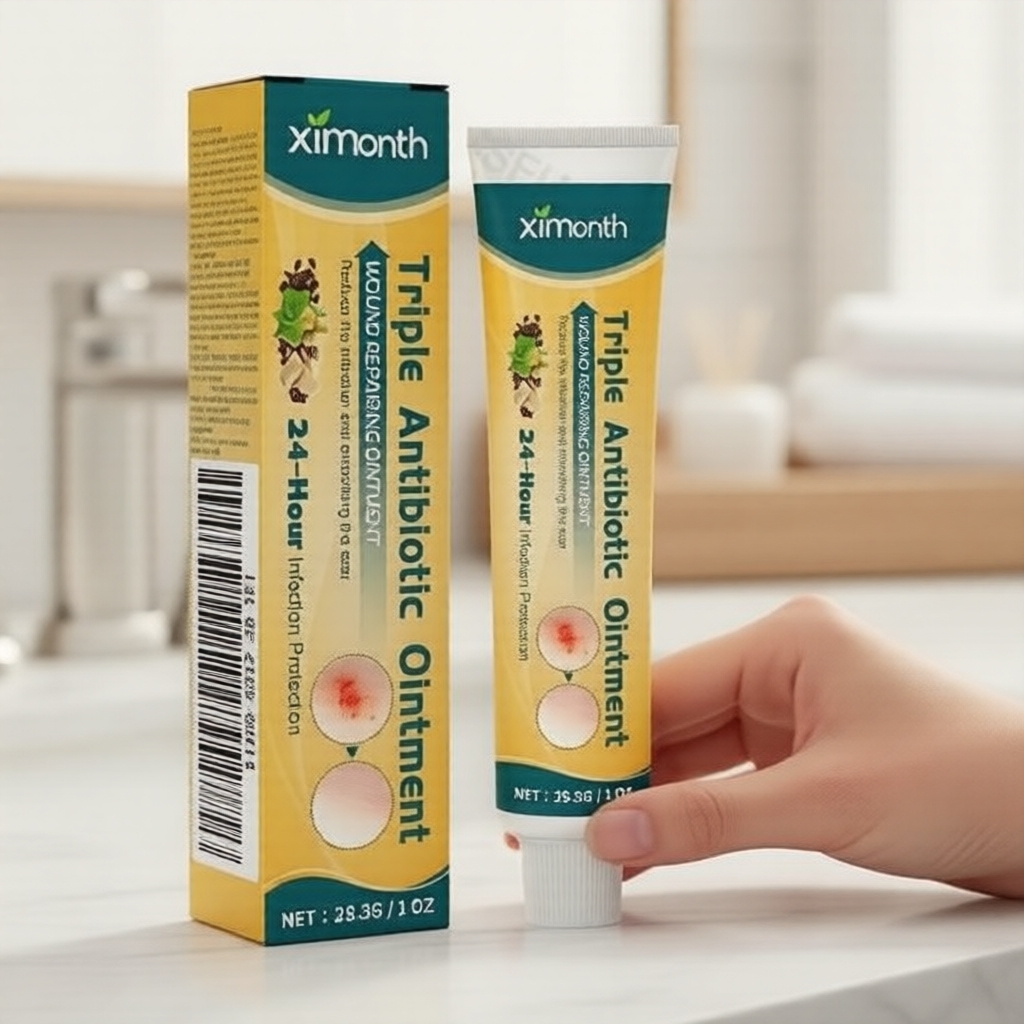 Ximonth ยาขี้ผึ้งต้านจุลชีพ 28 กรัม - รักษาแผลหายเร็วสําหรับแผลตัด ถลอก ไฟไหม้