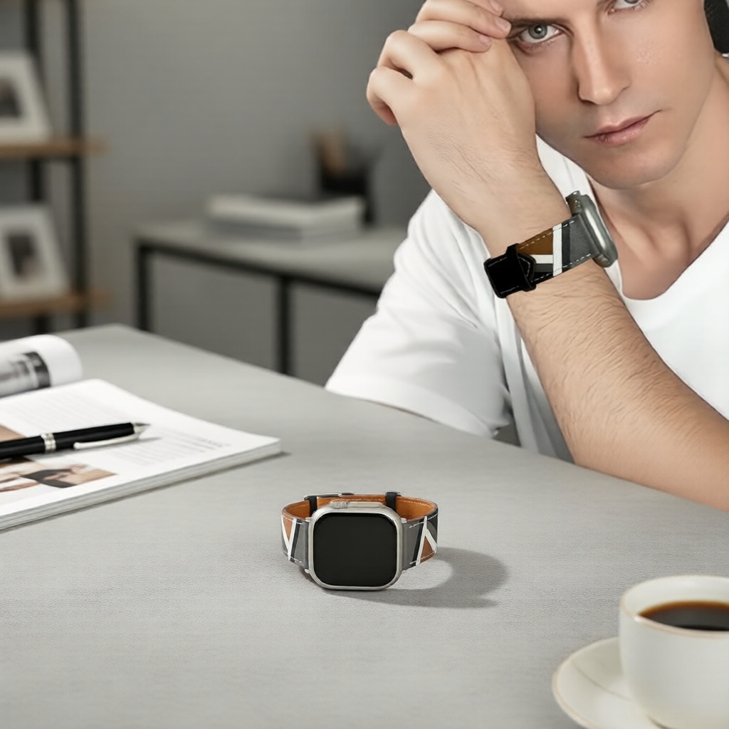 สายนาฬิกา Apple Watch ทดแทน ขนาด 38–49 มม. สําหรับ Series 1–S10Pro, 11/SE 3/Ultra 3