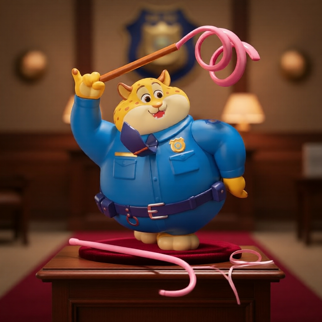 TOPTOY Zootopia ชุดสะสม Good Luck Leopard 6+1 แบบ มีแบบซ่อน 1:72