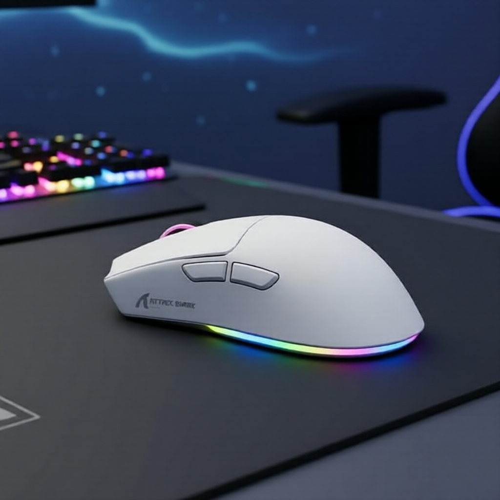 Attack Shark X11 เมาส์ 22000DPI 3 โหมด สําหรับ PC เซนเซอร์ PAW3311 400IPS