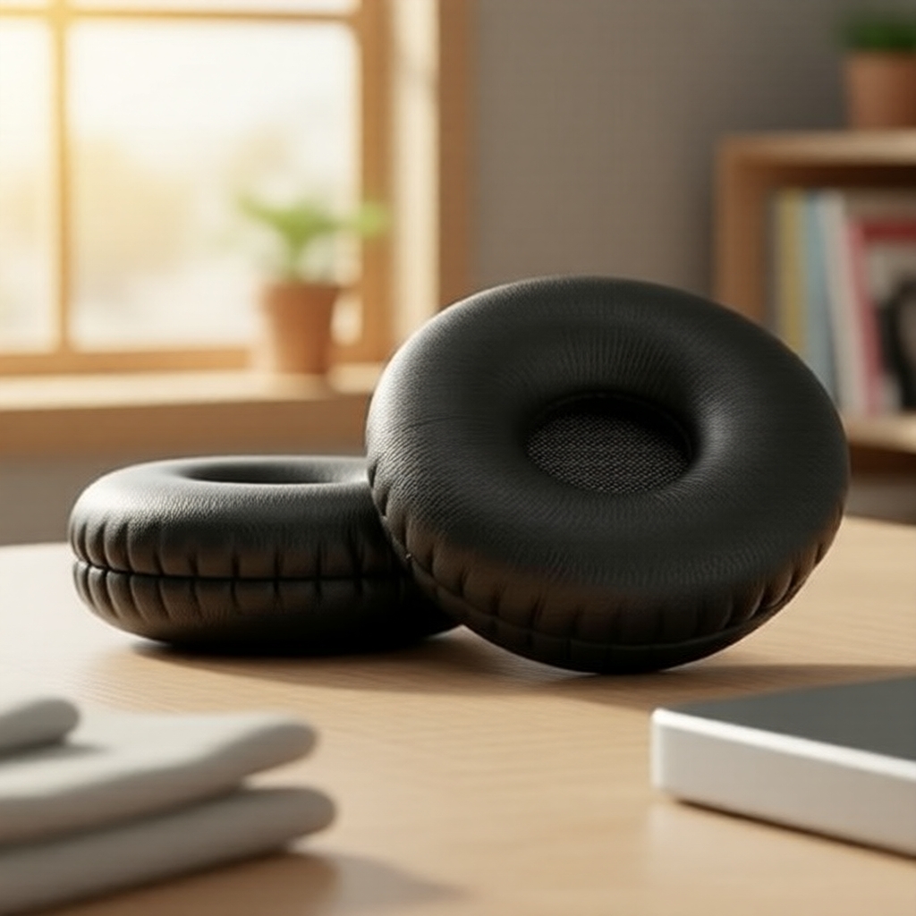 แผ่นรองหูฟังทดแทนสําหรับ Logitech H390 H600 H609 แบบโฟมนุ่ม