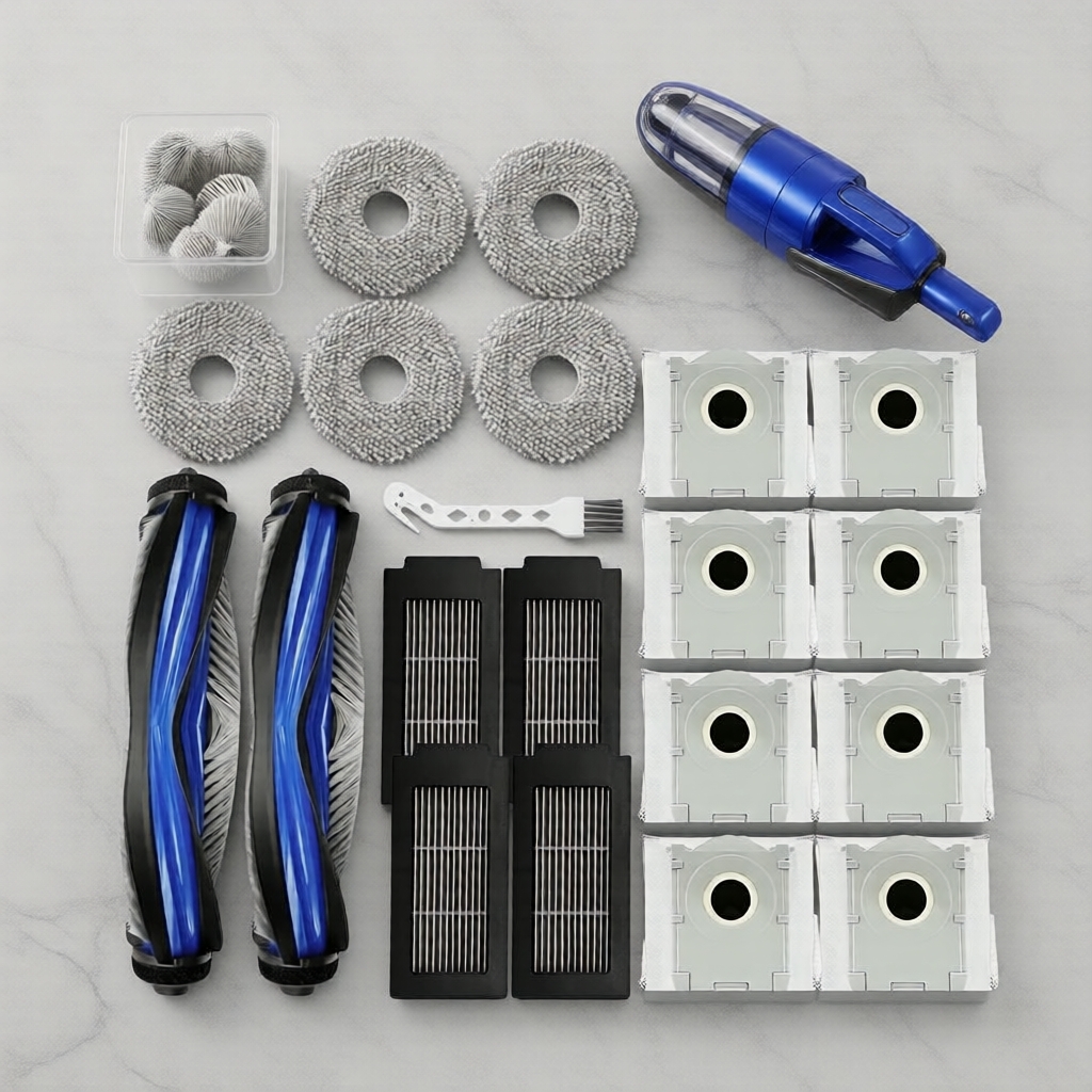 ชุดอุปกรณ์เสริมสําหรับหุ่นยนต์ดูดฝุ่น Ecovacs Deebot T50 Pro/T50/T50 MAX PRO Omni