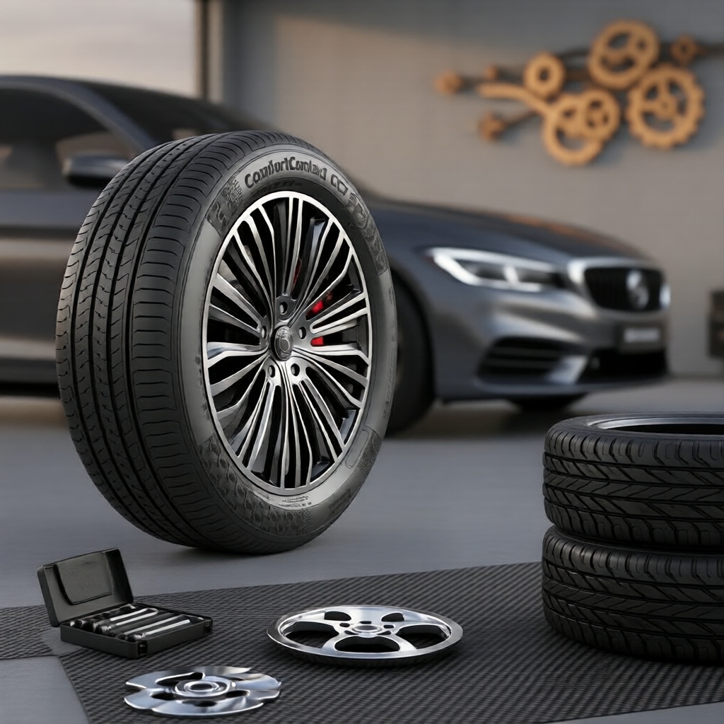 ยาง Continental CC7 ขนาด 175/205R14 สําหรับรถยนต์ซีดานและแฮทช์แบ็ก