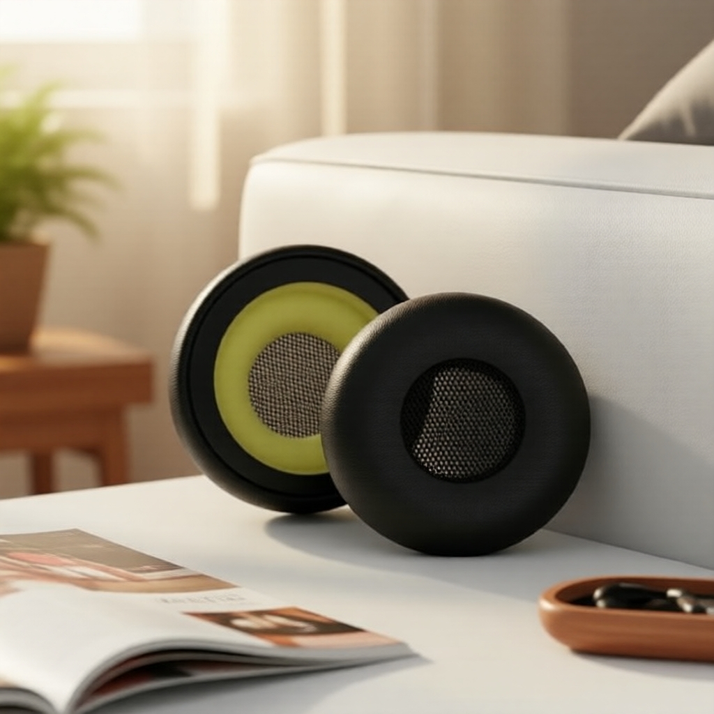 แผ่นรองหูฟังเมมโมรี่โฟมแบบนุ่มสําหรับหูฟัง Jabra Evolve 65 40 30 20