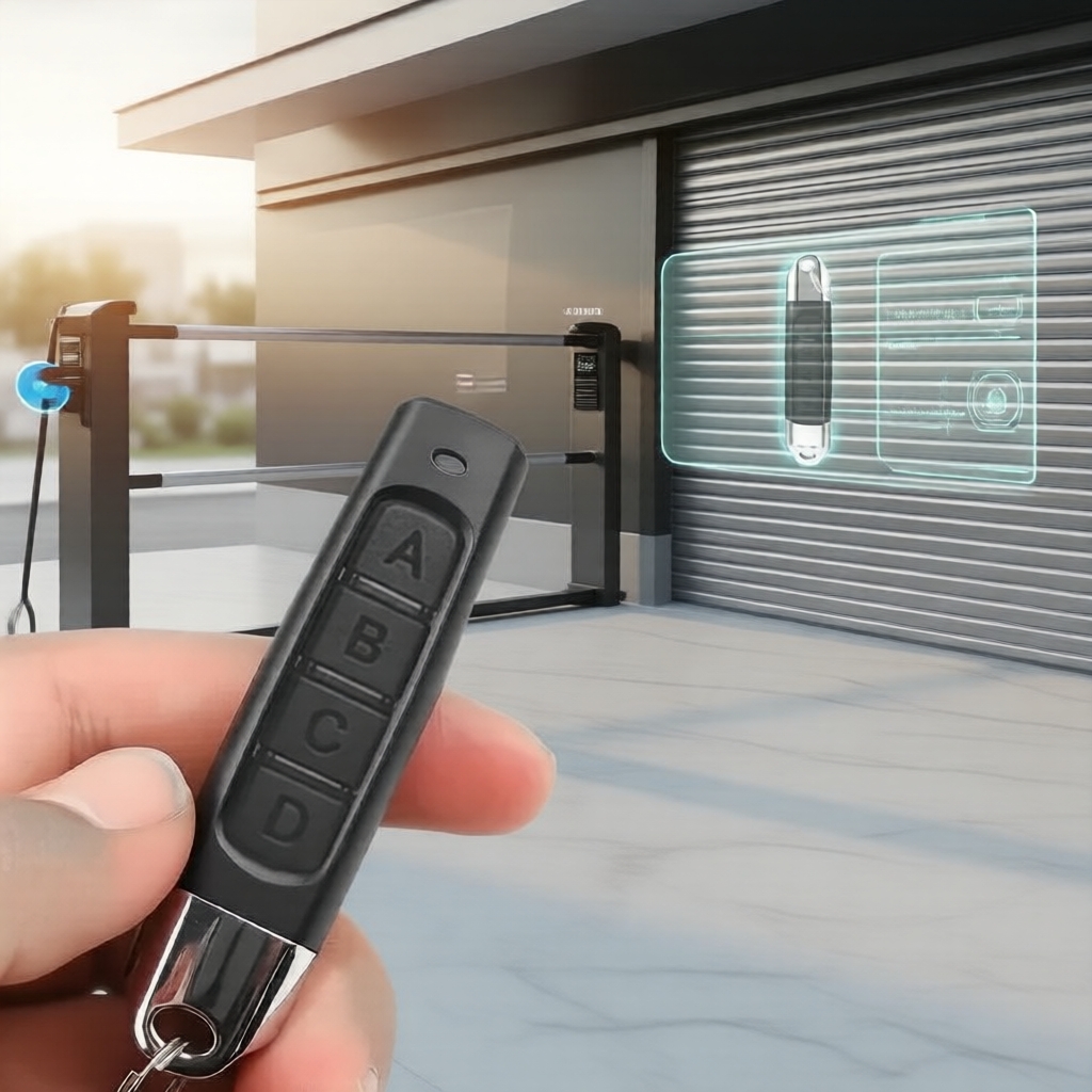 เครื่องคัดลอกรีโมทอเนกประสงค์ความถี่ 433.92MHz สําหรับประตูโรงรถและกุญแจโคลน RF 433.92Mhz