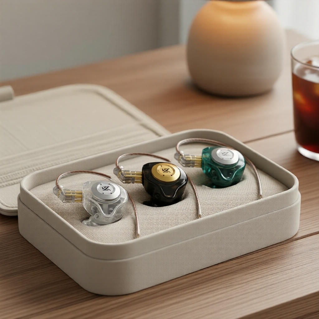 หูฟังแบบเสียบหู KZ-EDX Pro, หูฟังสปอร์ตตัดเสียงรบกวนแบบเบส HiFi