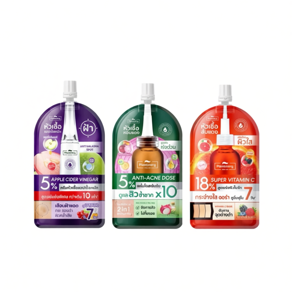 [1ซอง]Plantnery แอมพลูโดต เซรั่ม สปอตครีม 8 กรัม