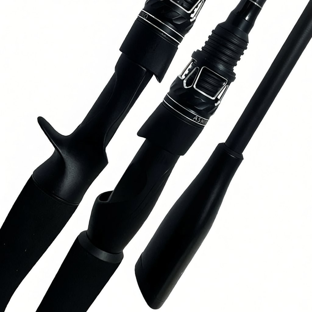 คันตีเหยื่อปลอม กราไฟท์ Ashino Crazy-fish