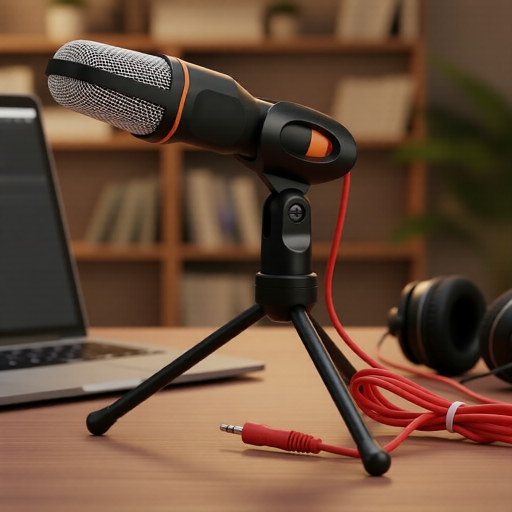 ไมโครโฟนคอนเดนเซอร์ USB โลหะ BG666 สําหรับแล็ปท็อป, KTV, บันทึกเสียง Windows