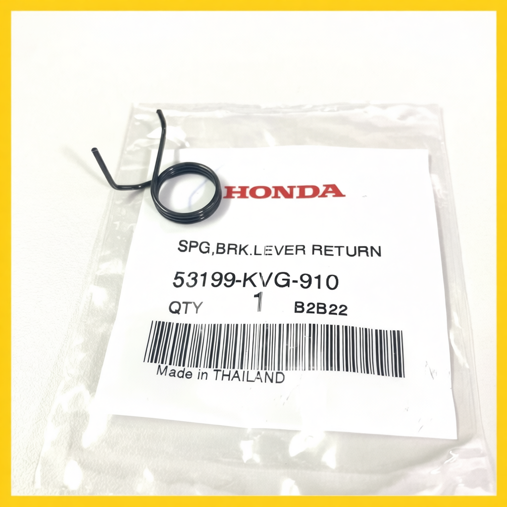 53199-KVG-910 สปริงมือเบรค HONDA แท้ สำหรับ คอมบายเบรคทุกรุ่น Airblade / Click / Scoopy i