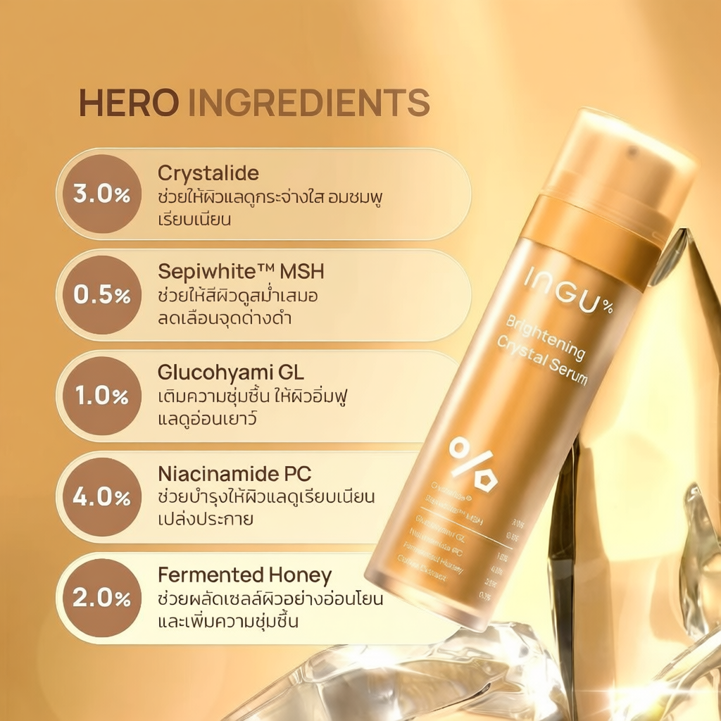 INGU Brightening Crystal Serum