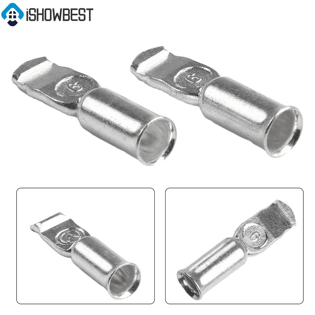 2X สําหรับ Anderson Plug Contacts Pins Lugs Terminals สําหรับตัวเชื่อมต่อ 50/120Amp