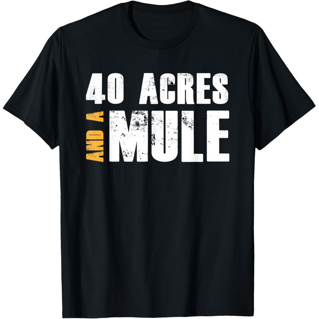 40 Acres And A Mule Shirt เสื้อยืด Mans