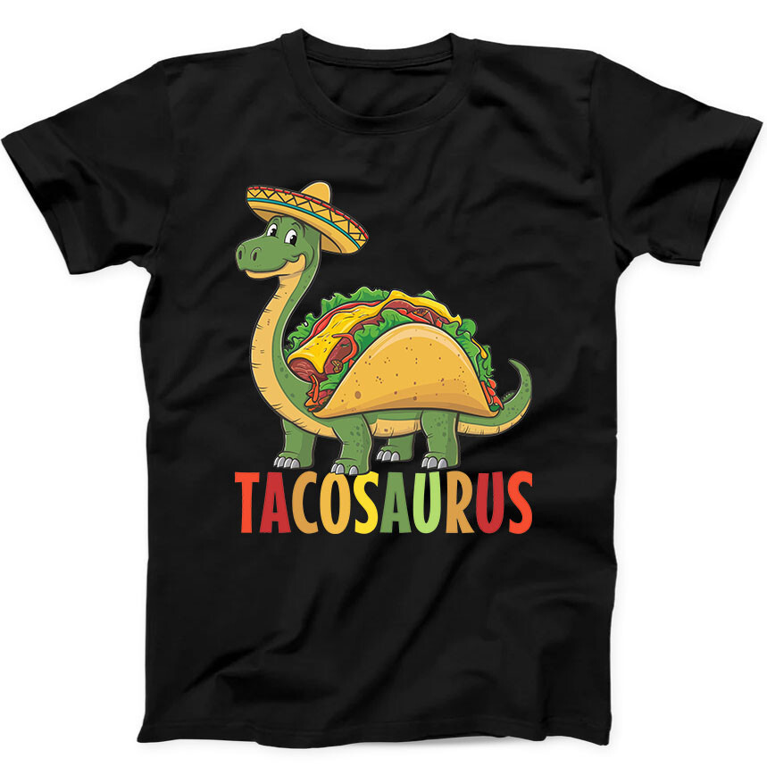 Tacosaurus หมวกและเสื้อยืดสไตล์ STREETWEAR แบบ Mexicano
