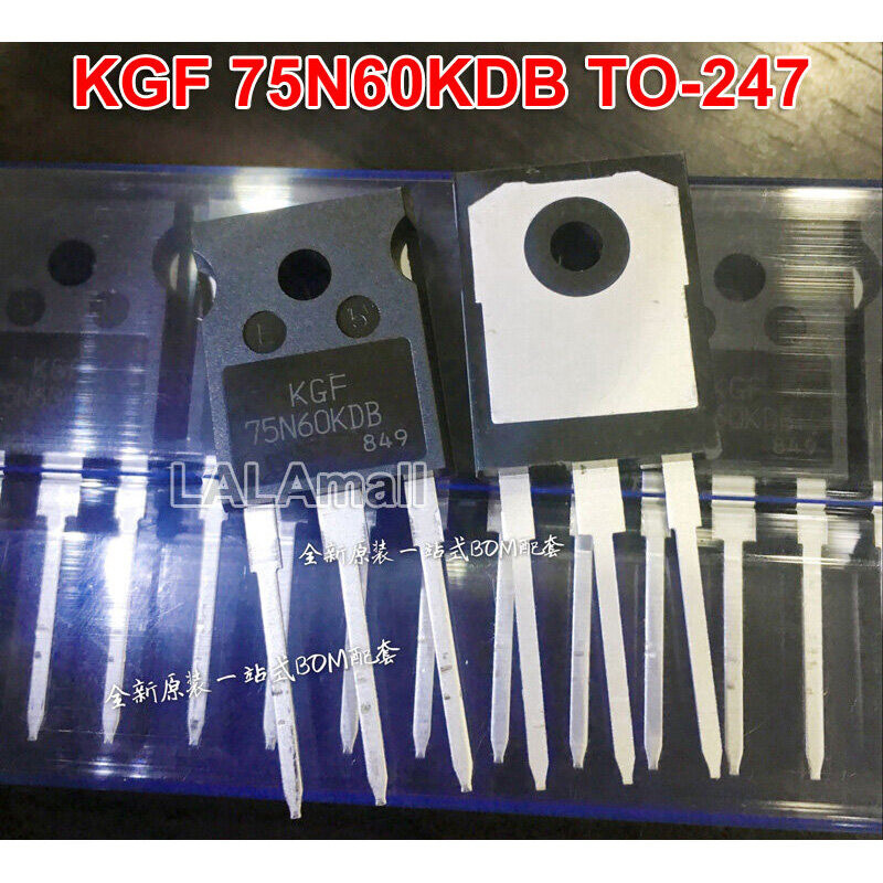 1 ชิ้น KGF 75N60KDB 75N60 KDB TO-247 KGF75N60KDB TO247 75A/600V IGBT ทรานซิสเตอร์ใหม่ IC