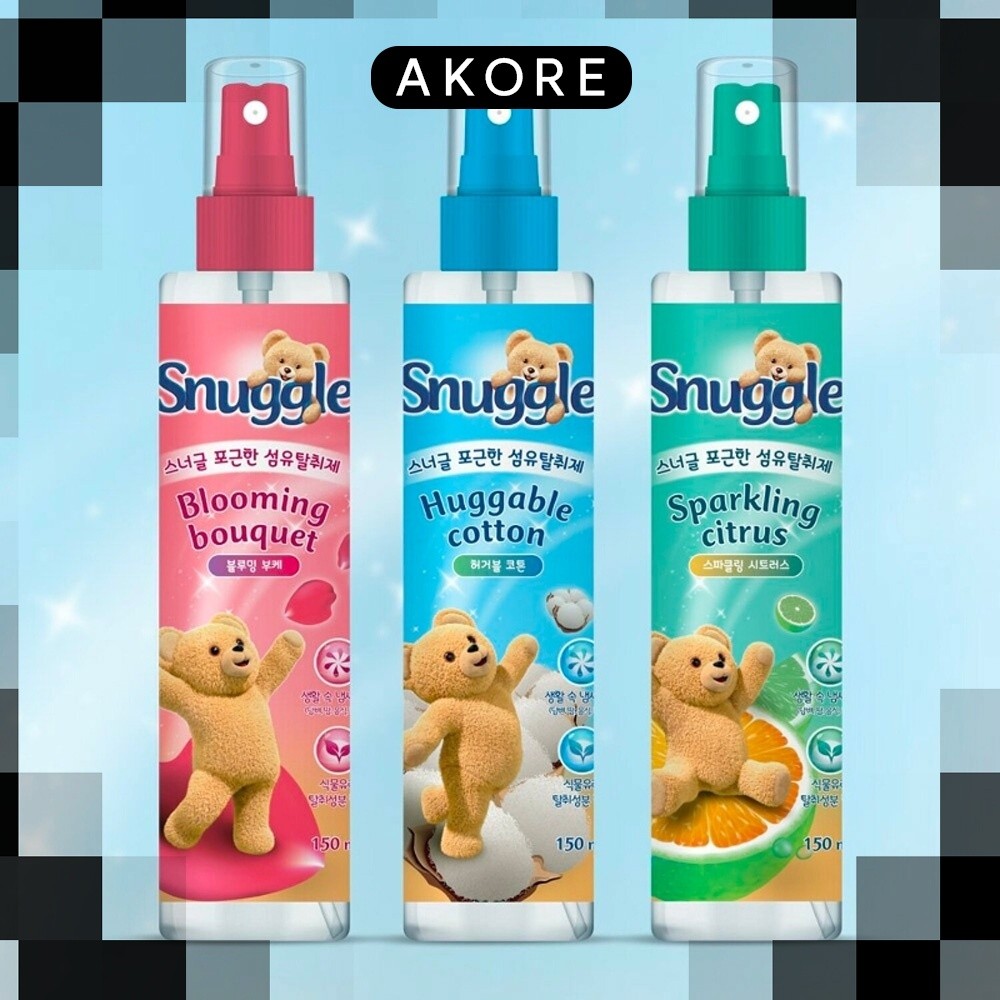 Snuggle fabric refresher spray 150ml 470ml huggable sunshine ซุกเกิล, รีเฟรชเชอร์สเปรย์ 150ml