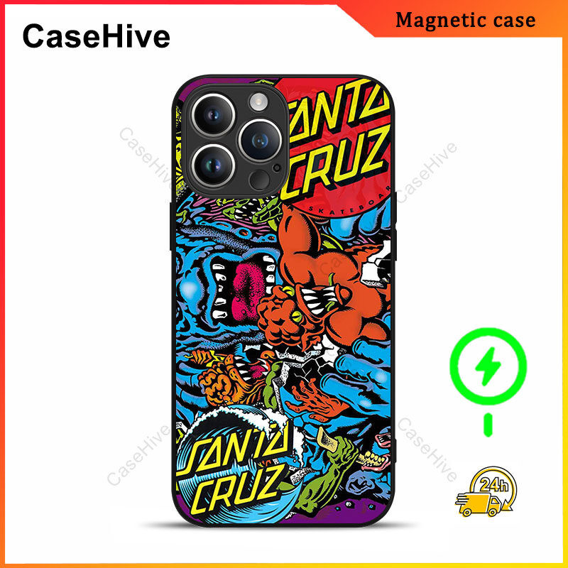 เคสโทรศัพท์สเก็ตบอร์ด Santa Cruz สําหรับ iPhone 17 Pro