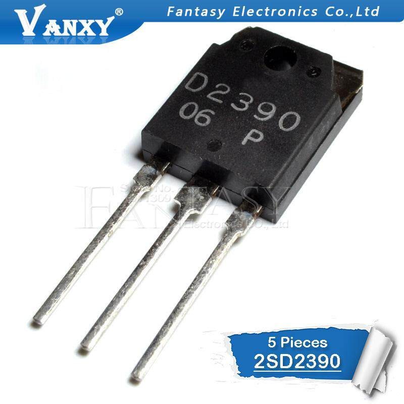 5 ชิ้น 2SD2390 TO-3P D2390 TO3P เดิมแท้