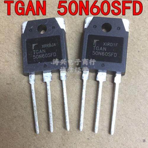 2pcs TGAN 50N60SFD TO-3P TGAN50N60SFD TO3P 50N60 50A/600V IGBT ทรานซิสเตอร์ใหม่ IC
