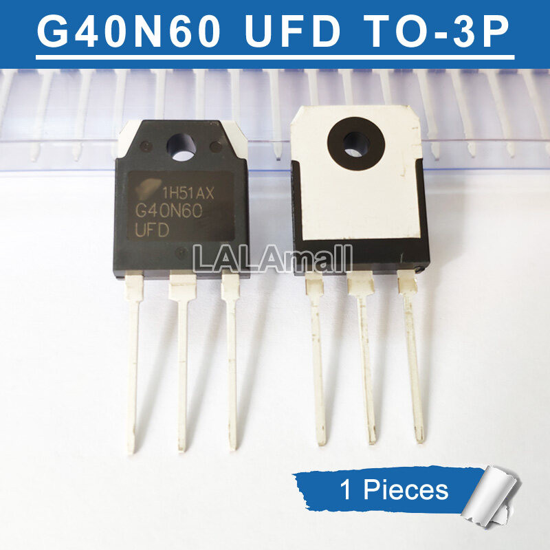 1 ชิ้น G40N60 UFD TO-3P G40N60UFD SGH40N60UFD 40N60 TO-3P 40A/600V IGBT ทรานซิสเตอร์ใหม่ IC