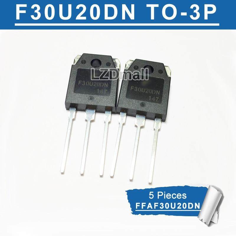 5pcs F30U20DN TO-3P F30UP20DN FFA30U20DN FFA30UP20DN TO3P 30A/200V Ultrafast Recovery Power Rectifie
