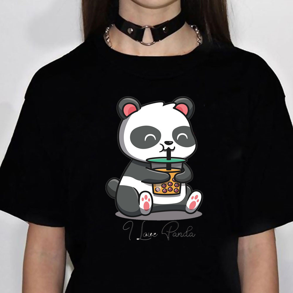 Bubble Tea T Graphic Tshirts Y2K Japanese Harajuku Clothing