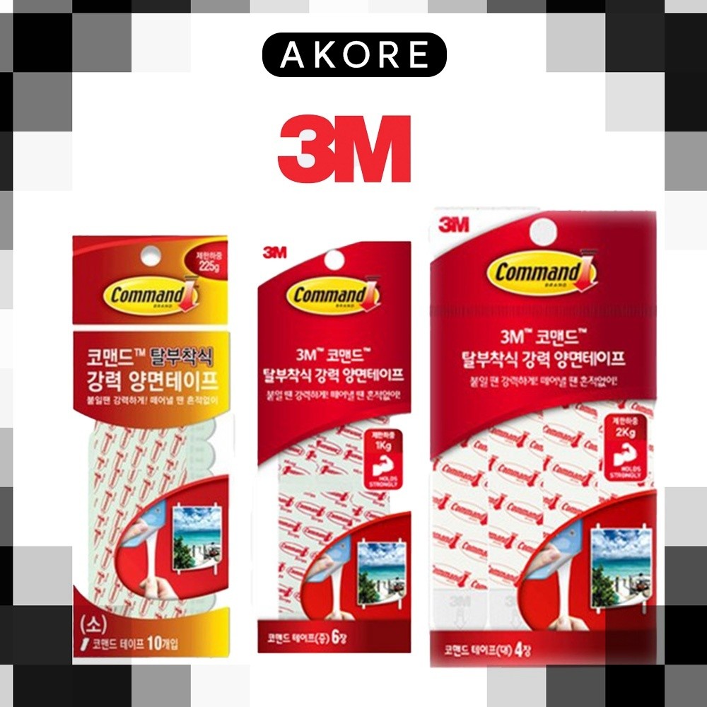 3m command strips refill pcs) max แถบคําสั่งเล็ก, แถบรีฟิล, คําสั่ง 3 ม., แถบกาว