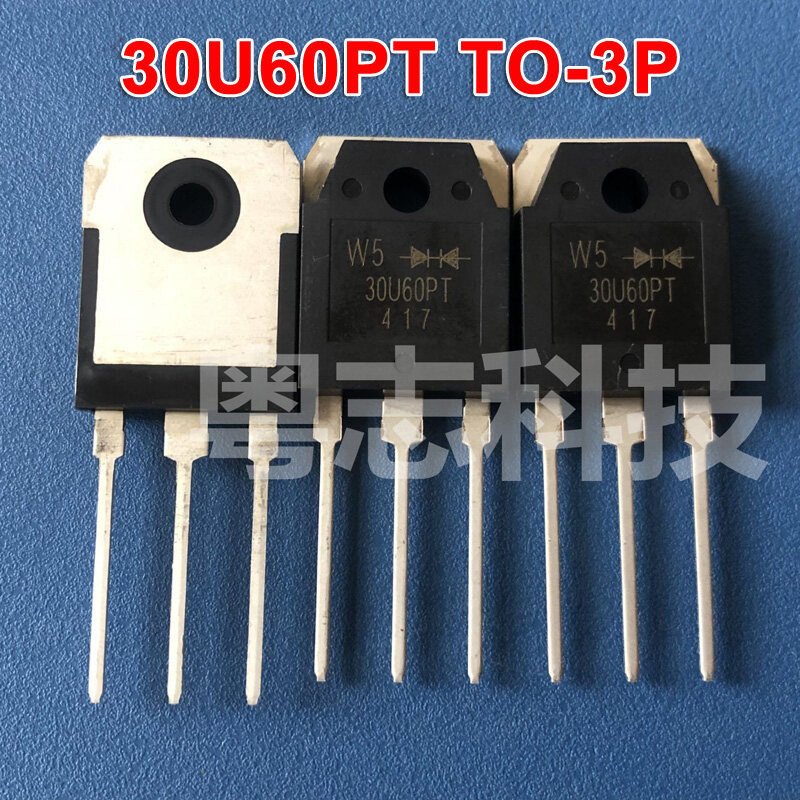2pcs W5 30U60PT TO-3P MUR30U60PT W530U60PT TO3P 30U60 30A/600V ทรานซิสเตอร์ Rectifier ใหม่เดิม