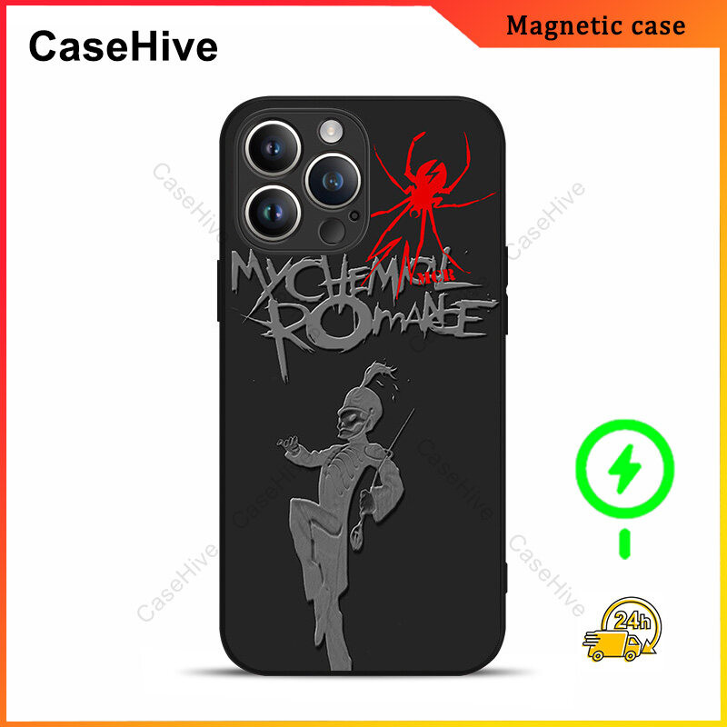 My Chemical Romance Paradeเคสโทรศัพท์สําหรับiPhone 17 Pro Max / iPhone 16 Pro Max / 15 Pro Max / 13 / Samsung Galaxy S26 Ultra / S24 Plus CF281