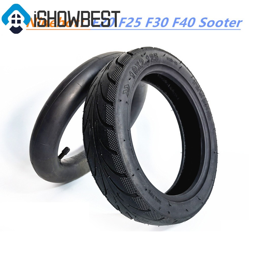 ยางในและTyre ขนาด 10 นิ้ว 10x2.125 สําหรับ Segway F20/F25/F30/F40 สกู๊ตเตอร์ไฟฟ้า