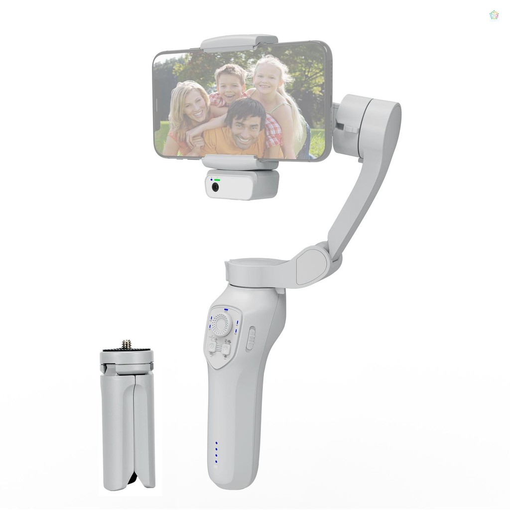 Audioworld 3 แกน Stabilizer Gimbal Stabilizer สําหรับสมาร์ทโฟน 0.28g/0.61lbs Payload Anti-gulator สน