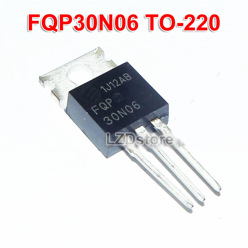 10pcs FQP30N06 TO220 FQP30N06L TO-220 FQP 30N06 30N06L 30A/60V MOSFET ทรานซิสเตอร์ใหม่เดิม