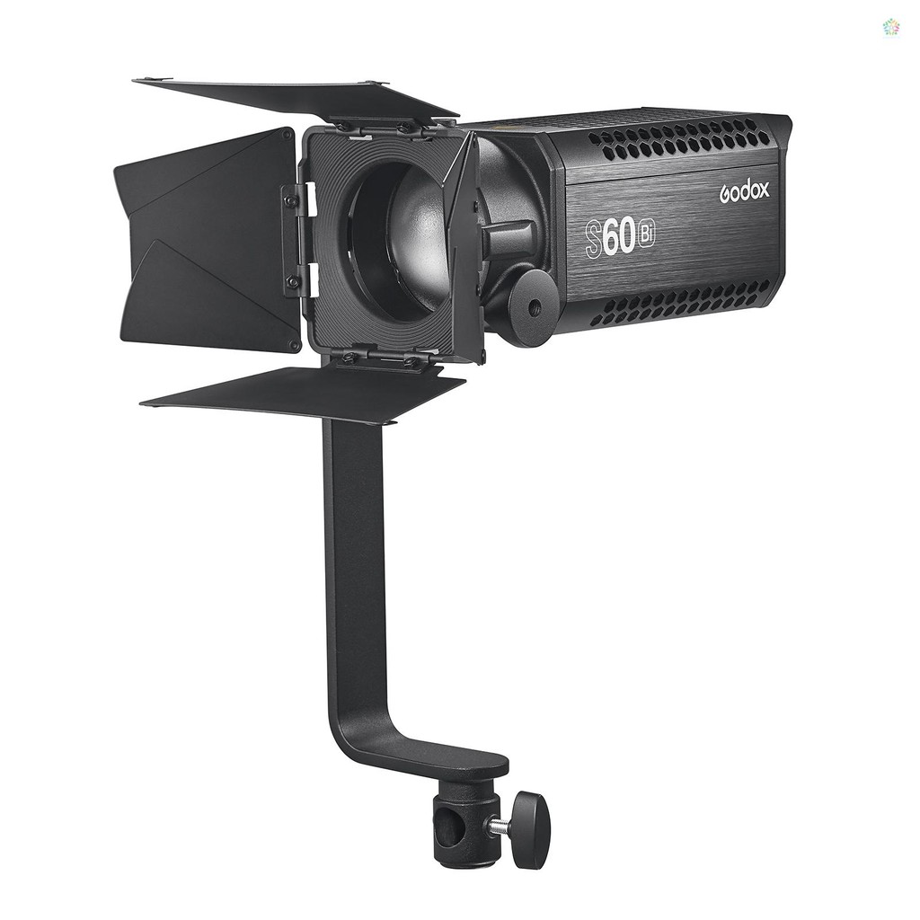 Godox S60Bi โฟกัสไฟวิดีโอ LED สตูดิโอถ่ายภาพ 77W 2800K-6500K หรี่แสงได้ CRI96 ปรับลําแสงมุม 11 เอฟเฟ