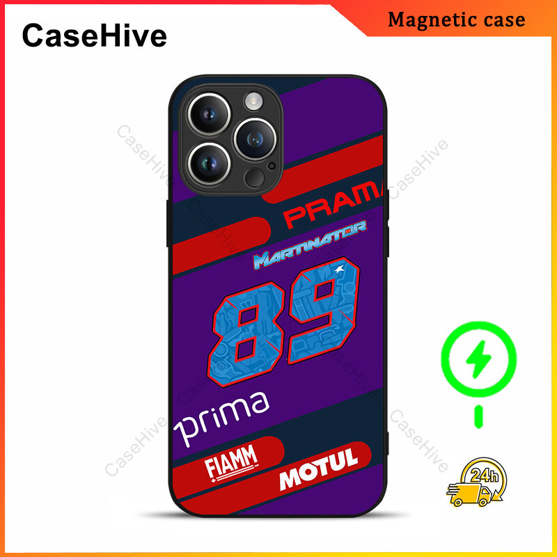 เคสโทรศัพท์ Ducati MotoGP Jorge Martin 89 สําหรับ iPhone 17 Pro Max / iPhone 16 Pro Max / 15 Pro Max