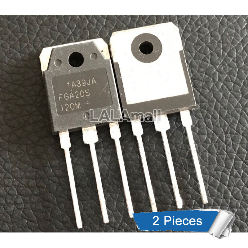 2 ชิ้น FGA20S 120M TO-3P FGA20S120M TO3P 1200V/20A IGBT ทรานซิสเตอร์ใหม่เดิม