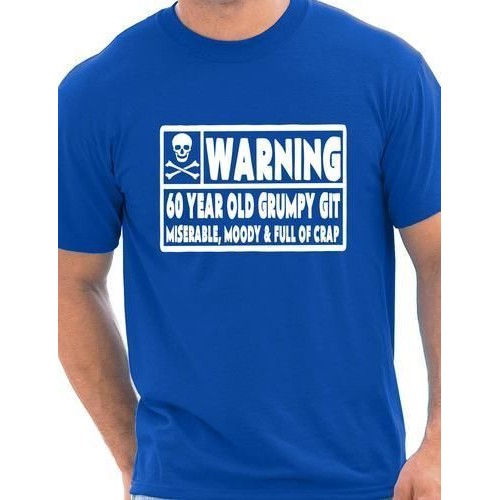 60 ปี Git Mens Funny 60Th Birthday Fathers Day เสื้อยืด