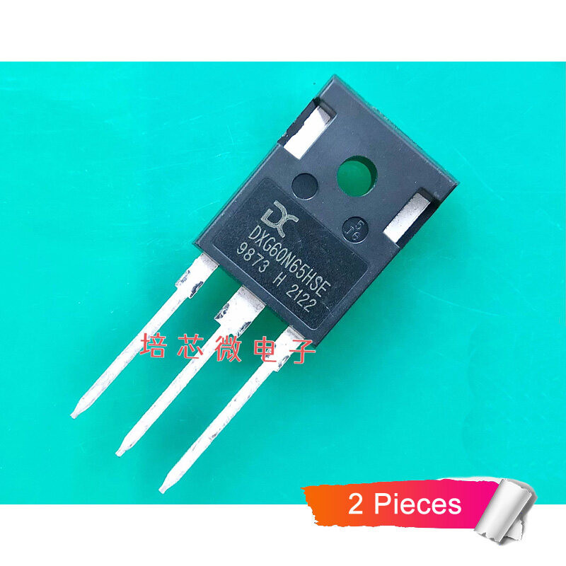 2pcs DXG60N65HSE TO-247 DXG60N65 DXG 60N65 HSE TO247 60A/650V IGBT ทรานซิสเตอร์ใหม่ IC