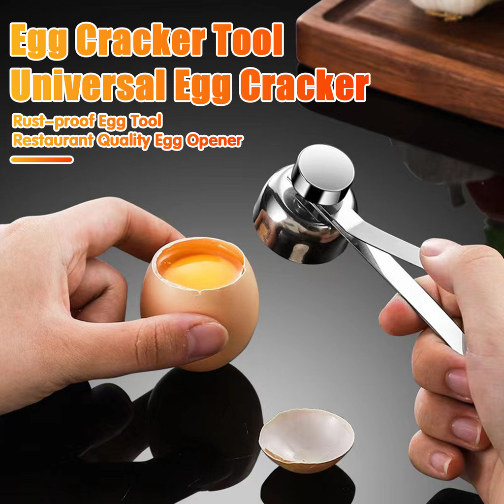 [GZMJ] ที่เปิดไข่สแตนเลส Egg Topper สําหรับไข่อ่อน Eggshell Opener ครัว Eggshell Cracker สําหรับถอดเ