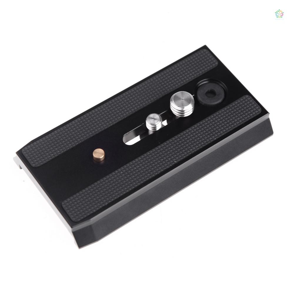 Audioworld 501PL เลื่อนแผ่นปลดเร็ว 1/4 "-20 & 3/8" สกรูสําหรับ Manfrotto 501HDV 503HDV 701HDV MH055M