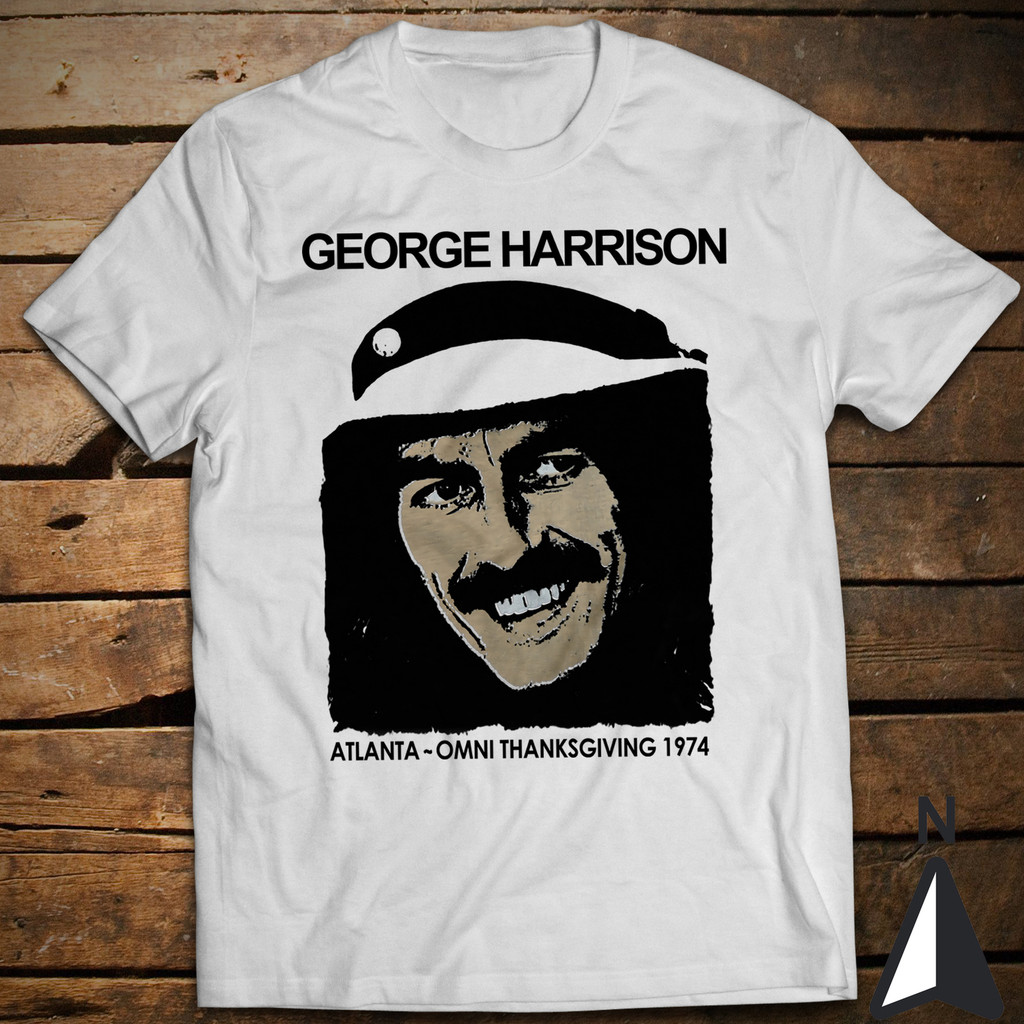 Music Beat เสื้อยืด George Harrison จากคอนเสิร์ต The Beatles