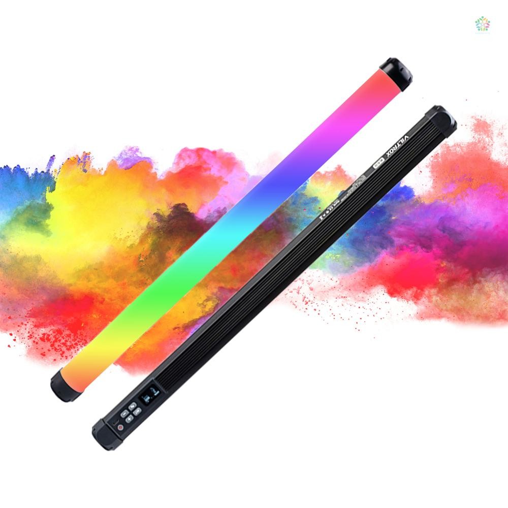 Audioworld VILTROX K60 20W RGB ไฟ LED หลอดไฟสองสีแบบพกพาเติมแสง Wand Stick 2500K-8500K หรี่แสงได้ TL