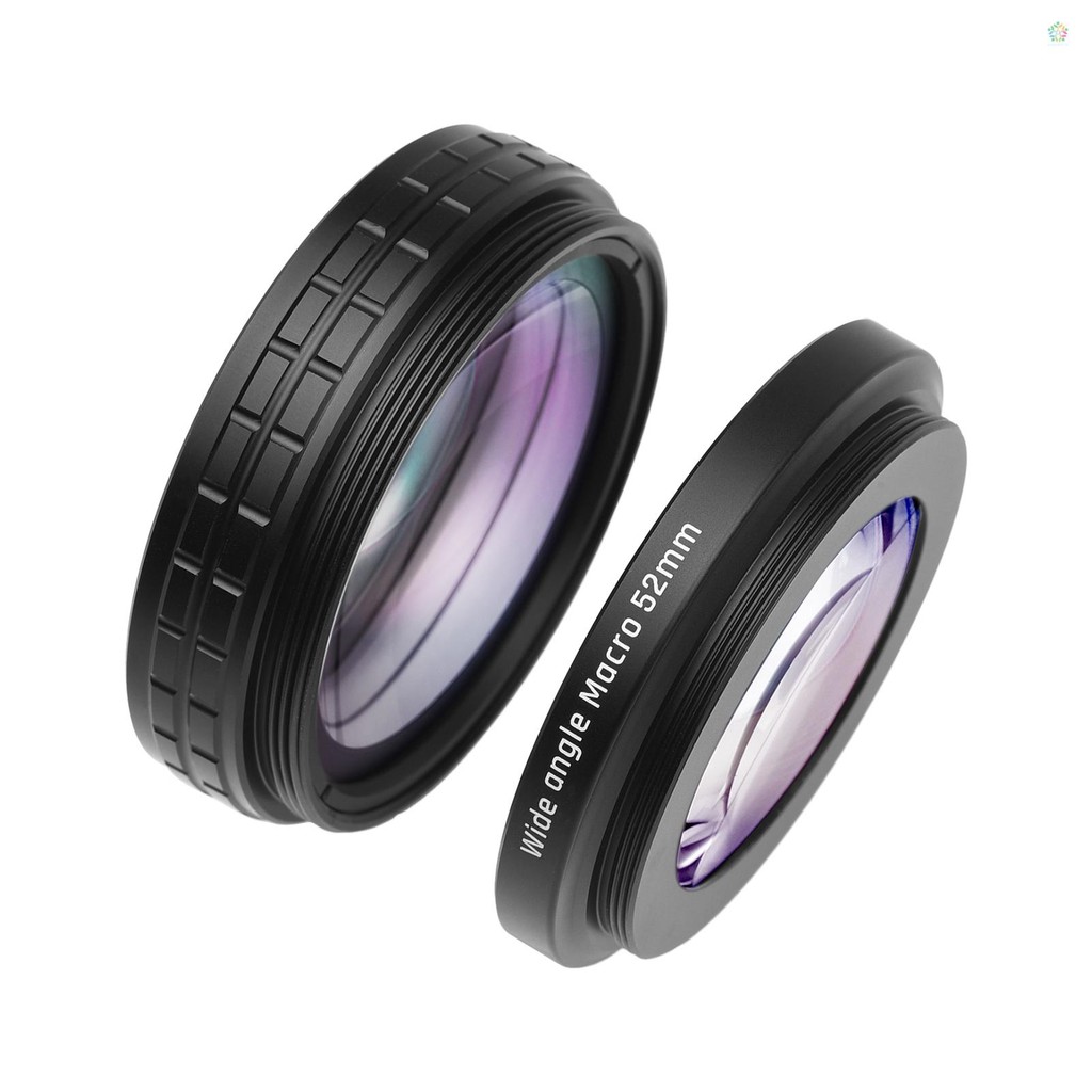 Audioworld Ulanzi WL-1 เลนส์มุมกว้าง 18 มม. 10X เลนส์มาโคร 2-in-1 เลนส์เพิ่มเติมพร้อมผ้าทําความสะอาด