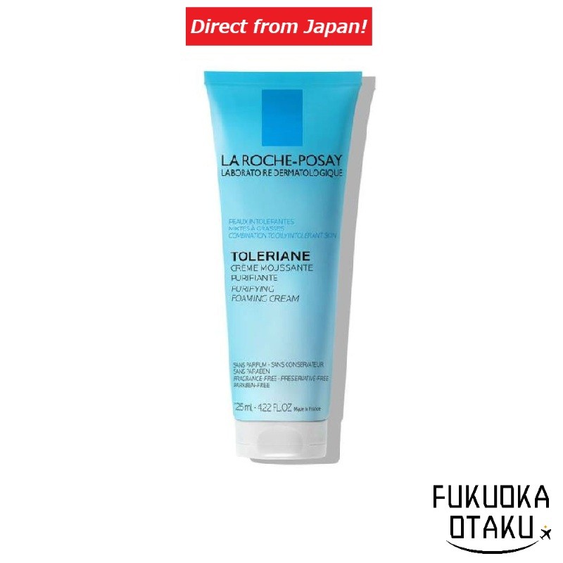 โฟมล้างหน้า LA ROCHE-POSAY Toleriane Foaming Cleanser 125mL【ส่งตรงจากญี่ปุ่น】