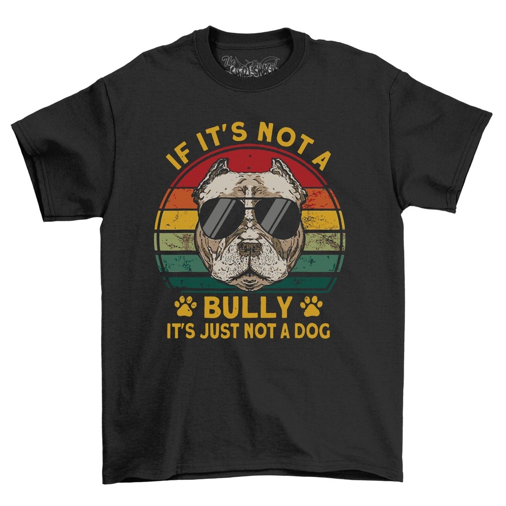 Xl Bully Dog เสื้อยืด Itops Casual Streetwear เสื้อพิมพ์แบบกําหนดเอง