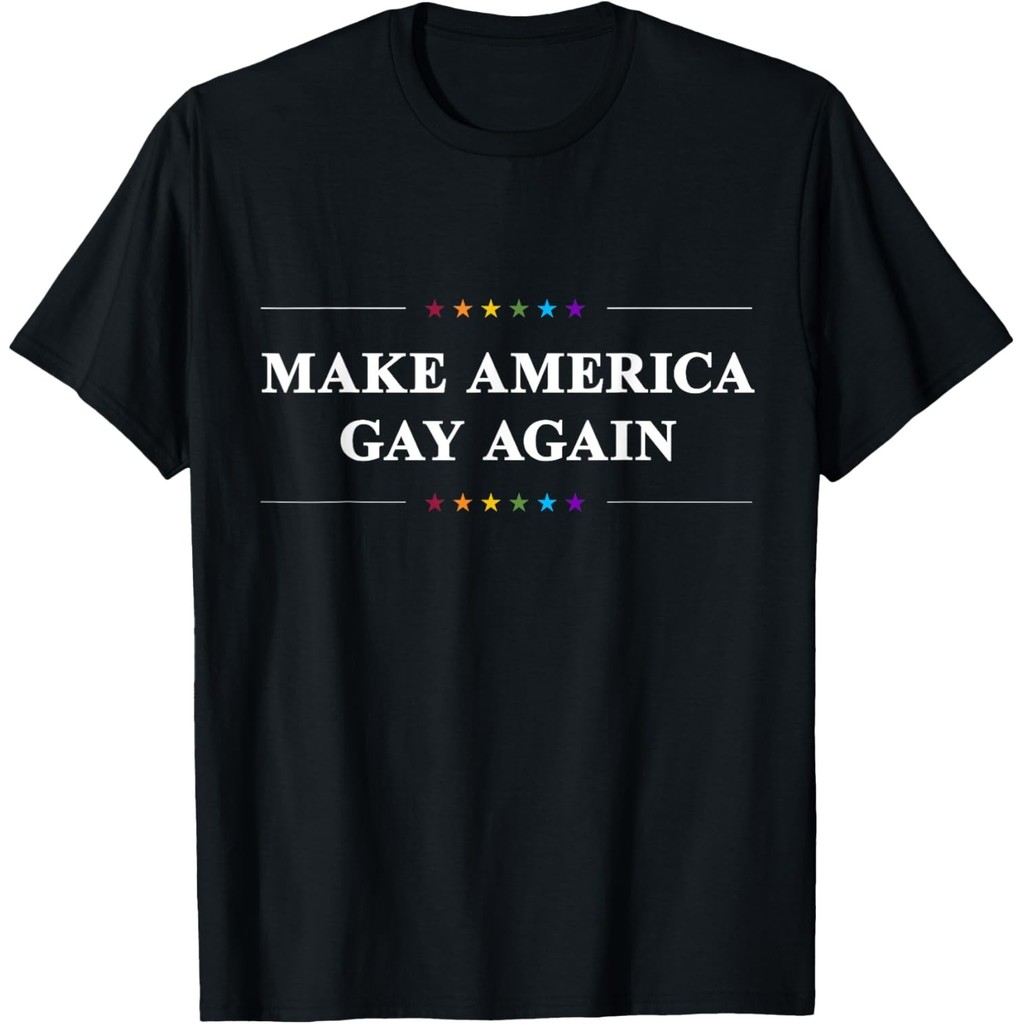 "Make Gay Again" Funny Gay Pride Month T-Shirt Mans