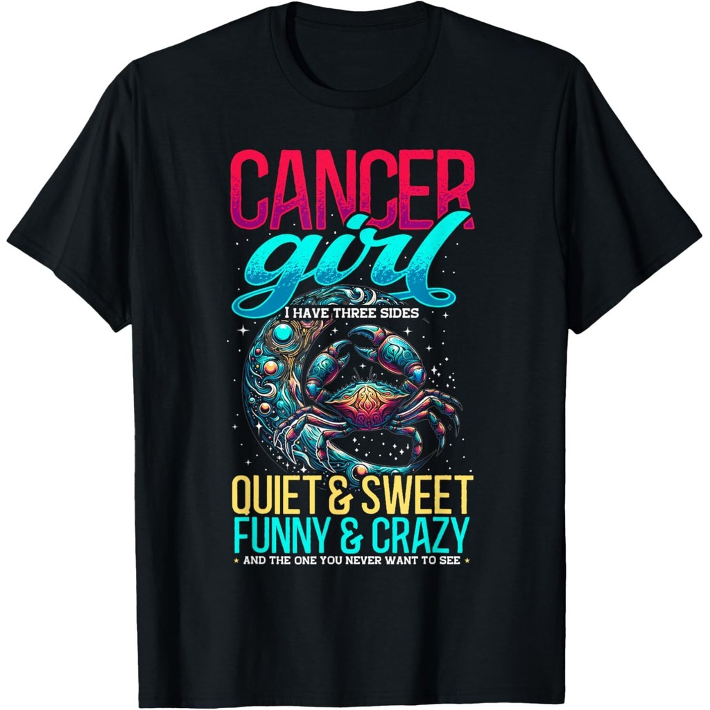 มะเร็ง Zodiac Sign Moon Astrology Star Sign, Cancer T-Shirt Mans