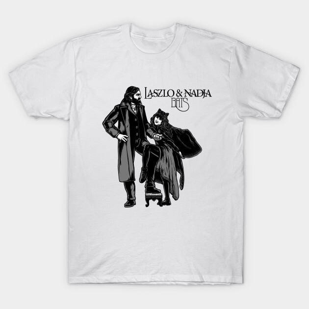 Laszlo & Nadja What We Do In The Shadows Tv Series Fleetwood Mac Rumorals เสื้อยืด