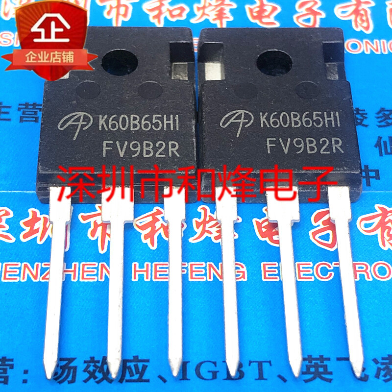 2 ชิ้น K60B65H1 TO-247 AOK60B65H1 TO247 60A/650V IGBT ทรานซิสเตอร์ IC ใหม่