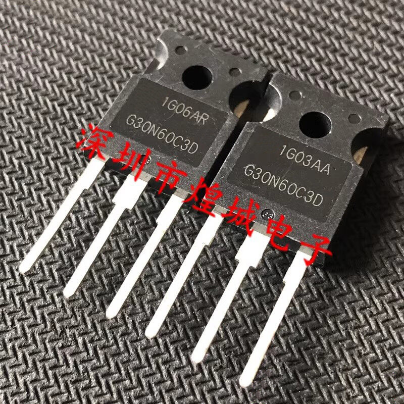 2pcs G30N60C3D TO-247 G30N60 C3D HGTG30N60C3D TO247 30N60 63A/600V N-Channel IGBT ทรานซิสเตอร์ใหม่เด