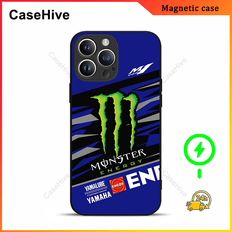 Yamahaa MotoGP 2024 เคสโทรศัพท์สําหรับ iPhone 17 Pro Max / iPhone 16 Pro Max / 15 Pro Max / 13 / Samsung Galaxy S25 Ultra / S24 Plus F411